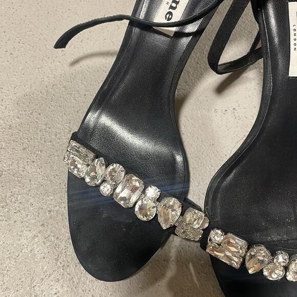 Dune London Jeweled Strappy Heels Size 7 - Picture 2 of 4